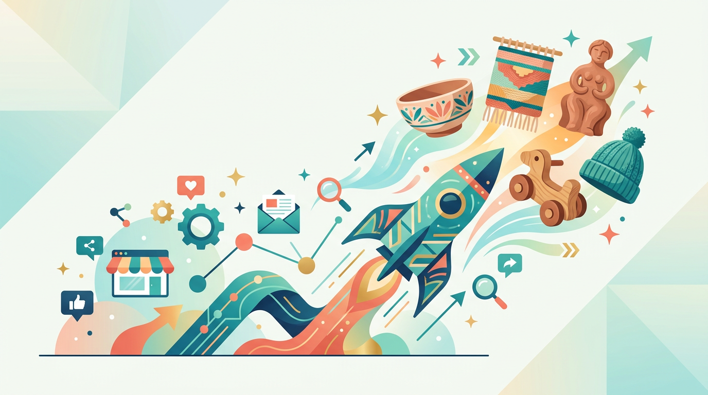 5 Estratégias Efetivas de Marketing Digital para Impulsionar Vendas de Artesanato Online